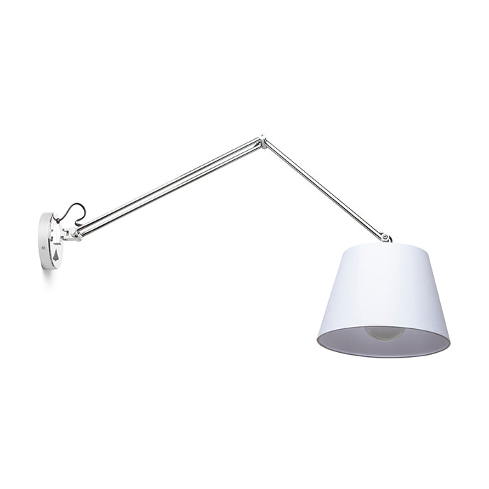 ASHLEY nástěnná bílá chrom 230V LED E27 15W