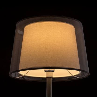 ESPLANADE stolní transparentní černá/bílá chrom 230V LED E27 15W
