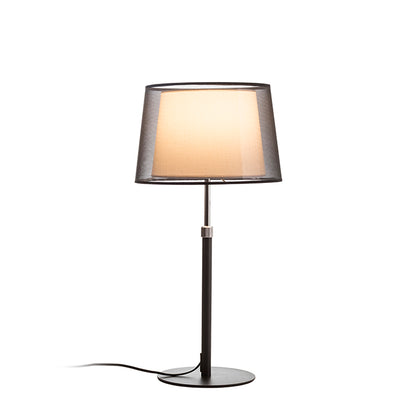 ESPLANADE stolní transparentní černá/bílá chrom 230V LED E27 15W