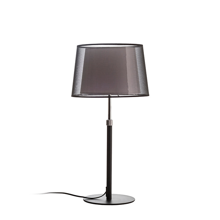 ESPLANADE stolní transparentní černá/bílá chrom 230V LED E27 15W