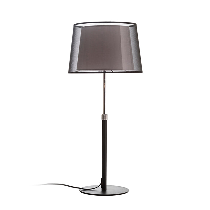 ESPLANADE stolní transparentní černá/bílá chrom 230V LED E27 15W