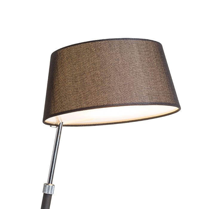 RITZY stolní černá chrom 230V LED E27 15W