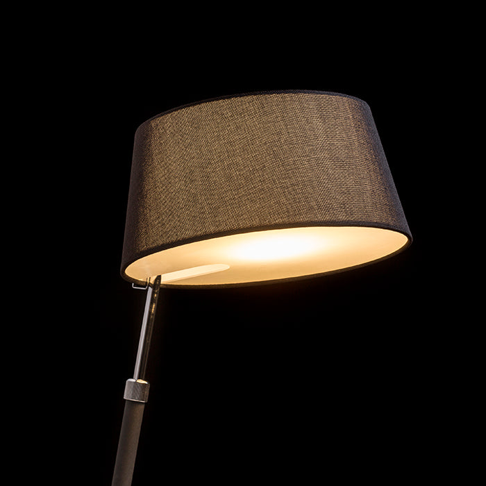 RITZY stolní černá chrom 230V LED E27 15W
