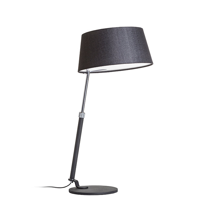 RITZY stolní černá chrom 230V LED E27 15W