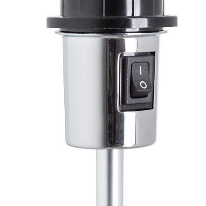 GARDETTE stolní černá hliník 230V LED E27 15W