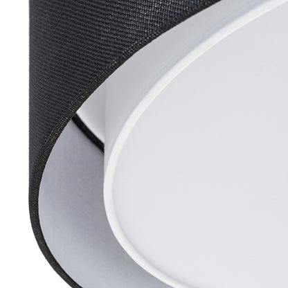 OTIS 50 stropní černá/bílá 230V LED E27 3x15W