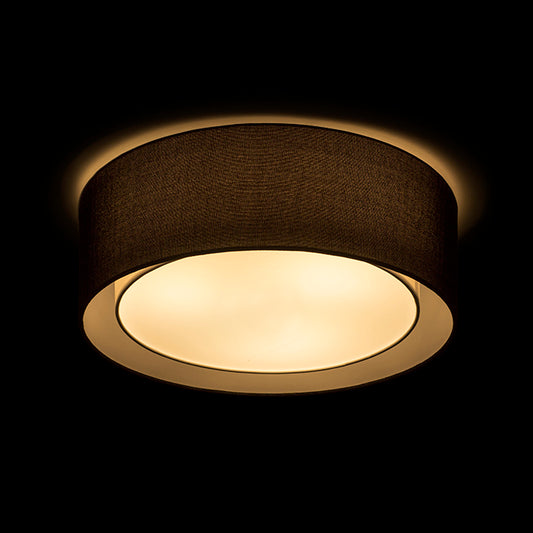 OTIS 50 stropní černá/bílá 230V LED E27 3x15W