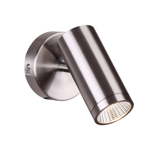 BOGARD I nástěnná matný nikl 230V LED 5W 40° 3000K