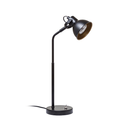 ROSITA stolní černá/zlatá 230V LED GU10 9W