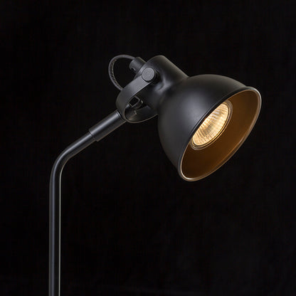 ROSITA stolní černá/zlatá 230V LED GU10 9W