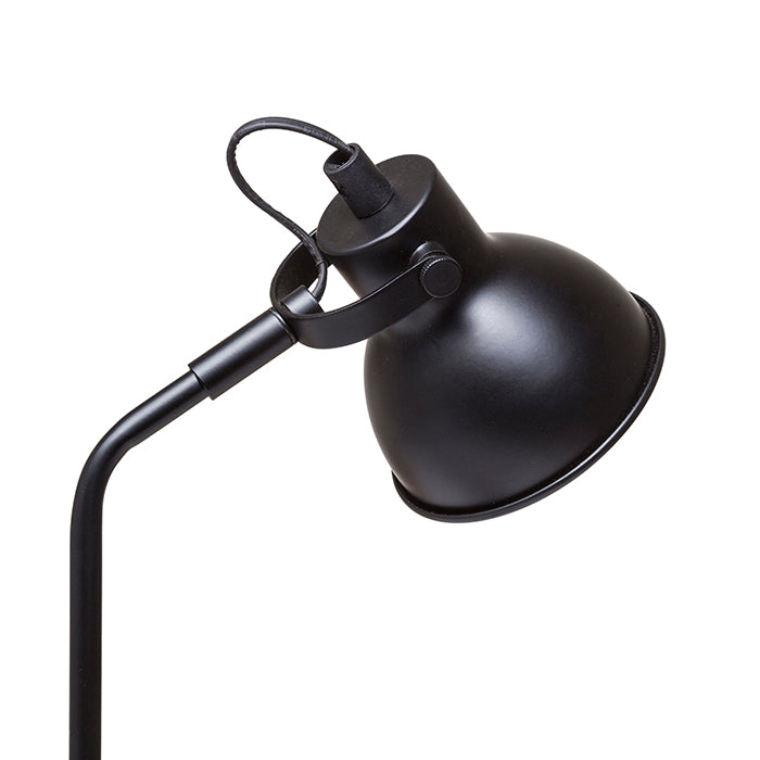 ROSITA stolní černá/zlatá 230V LED GU10 9W