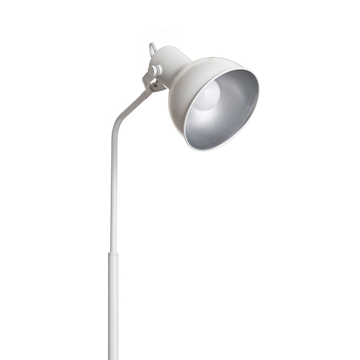 ROSITA stojanová bílá/stříbrnošedá 230V LED E27 11W