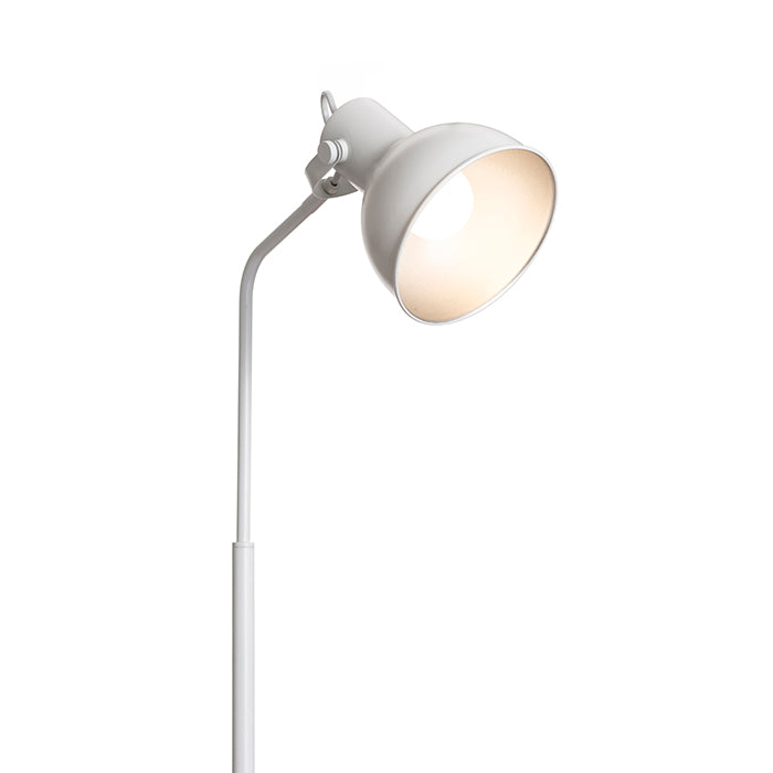 ROSITA stojanová bílá/stříbrnošedá 230V LED E27 11W