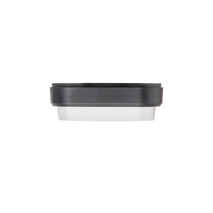 TARIS SQ 17 přisazená černá plast 230V LED 8W IP54 3000K
