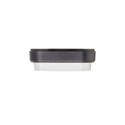 TARIS SQ 17 přisazená černá plast 230V LED 8W IP54 3000K