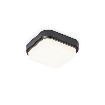 TARIS SQ 17 přisazená černá plast 230V LED 8W IP54 3000K