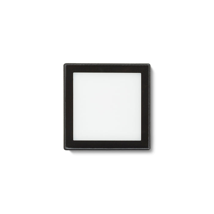 DEJAVU SQ 9 zápustná černá 230V LED 3.5W IP65 3000K