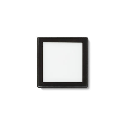DEJAVU SQ 9 zápustná černá 230V LED 3.5W IP65 3000K