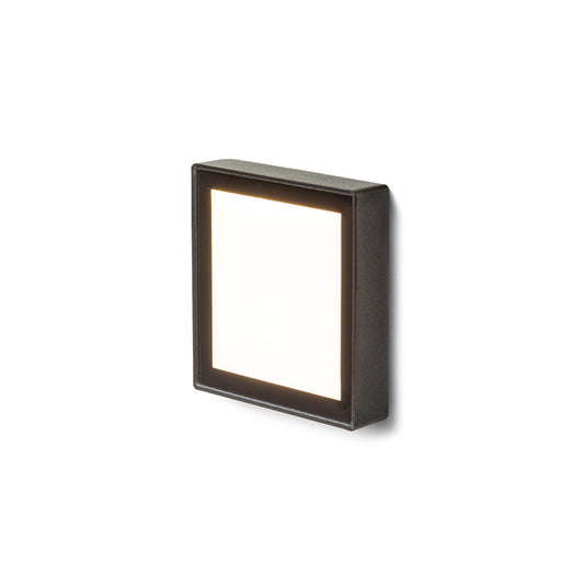 DEJAVU SQ 9 zápustná černá 230V LED 3.5W IP65 3000K