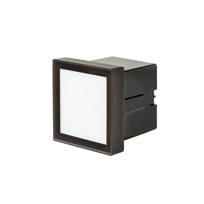 DEJAVU SQ 9 zápustná černá 230V LED 3.5W IP65 3000K