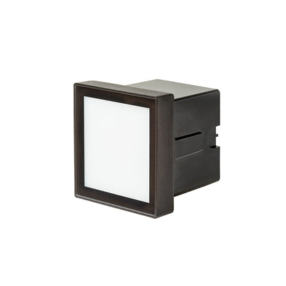 DEJAVU SQ 9 zápustná černá 230V LED 3.5W IP65 3000K
