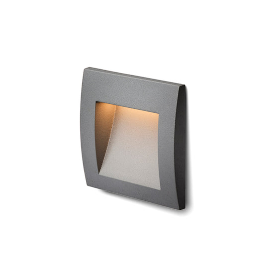 GORDIQ S zápustná antracitová 230V LED 1.5W IP65 3000K