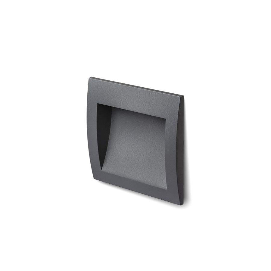 GORDIQ M zápustná antracitová 230V LED 3W IP65 3000K