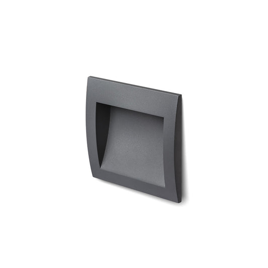 GORDIQ M zápustná antracitová 230V LED 3W IP65 3000K