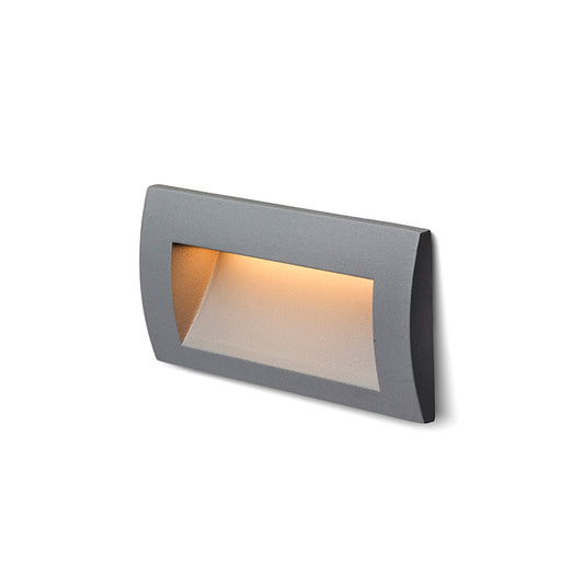 GORDIQ L zápustná antracitová 230V LED 3W IP65 3000K