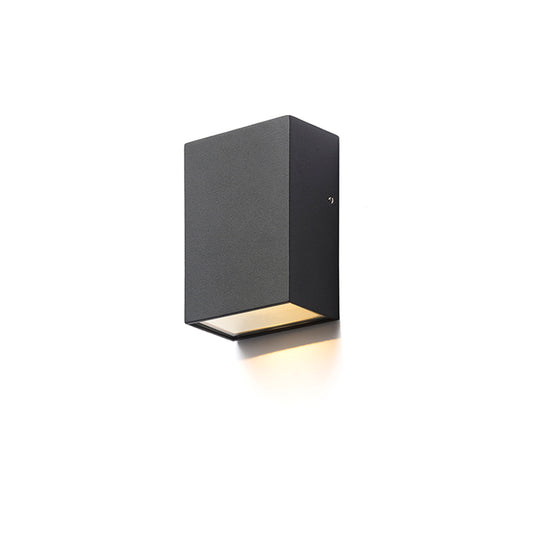 PEKKO nástěnná černá 230V LED 3W 67° IP54 3000K