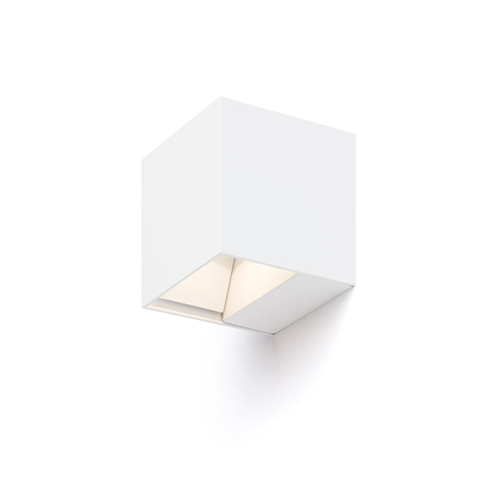 CARRE nástěnná bílá 230V LED 2x3W IP54 3000K