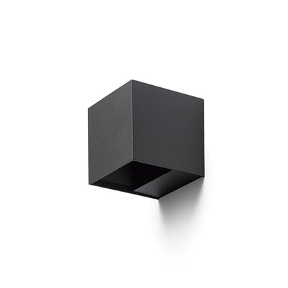 CARRE nástěnná antracitová 230V LED 2x3W IP54 3000K