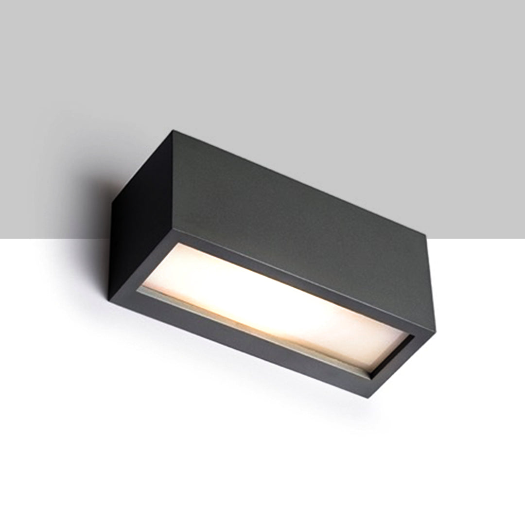 DURANT UP - DOWN nástěnná antracitová 230V LED E27 15W IP54