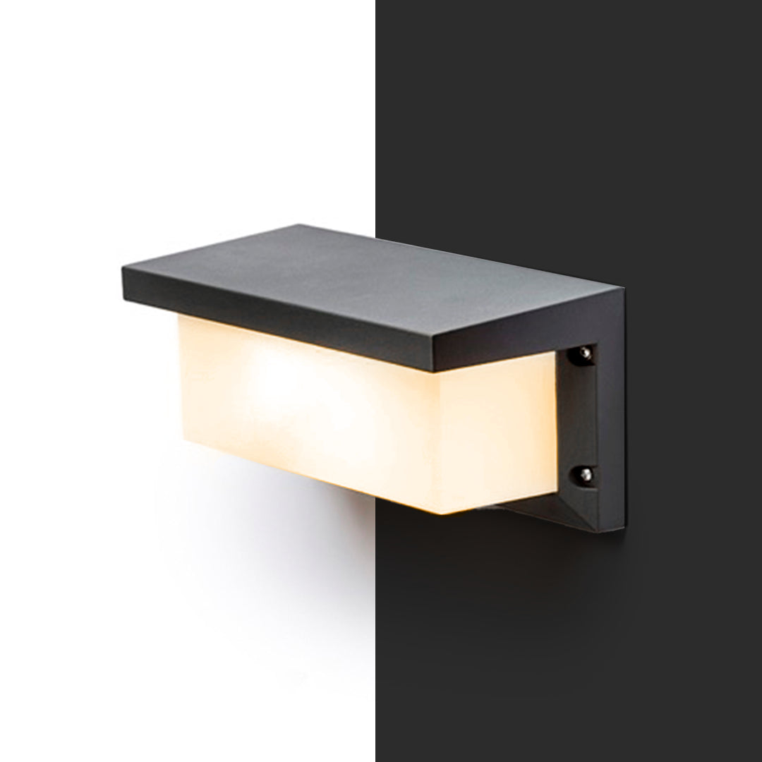 HIDE RC nástěnná antracitová 230V LED E27 15W IP54