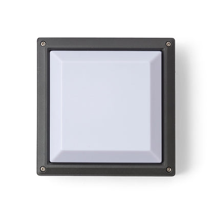 DELTA 215 přisazená antracitová 230V LED E27 15W IP54