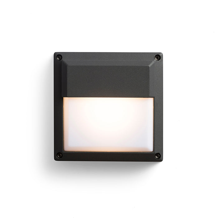 DELTA 145 nástěnná antracitová 230V GX53 9W IP54