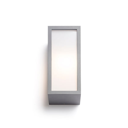 DURANT nástěnná stříbrnošedá 230V LED E27 15W IP54