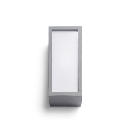 DURANT nástěnná stříbrnošedá 230V LED E27 15W IP54