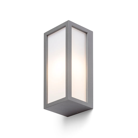 DURANT nástěnná stříbrnošedá 230V LED E27 15W IP54