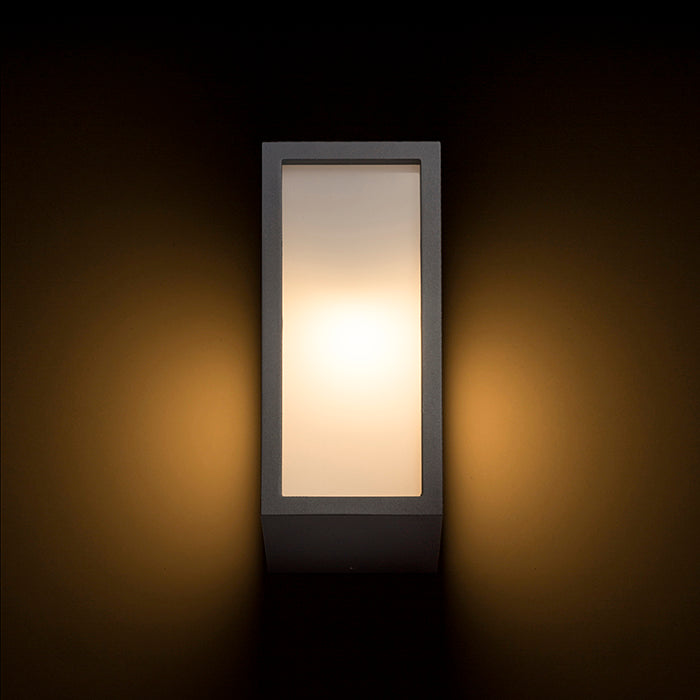 DURANT nástěnná antracitová 230V LED E27 15W IP54