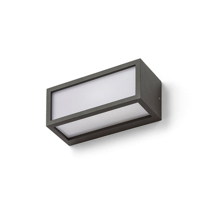 DURANT nástěnná antracitová 230V LED E27 15W IP54