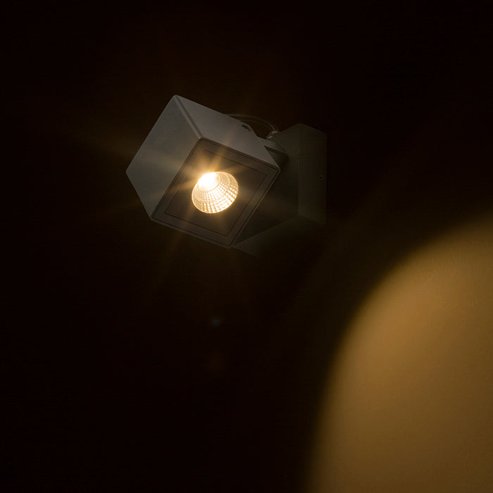 BORA nástěnná antracitová 230V LED 6W 44° IP54 3000K