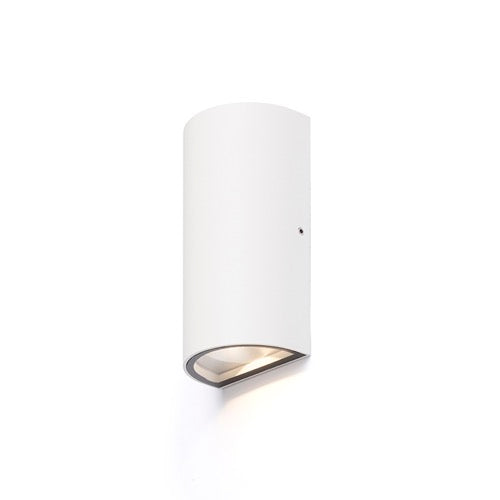 MIDZACK nástěnná bílá 230V LED 2x3W IP54 3000K