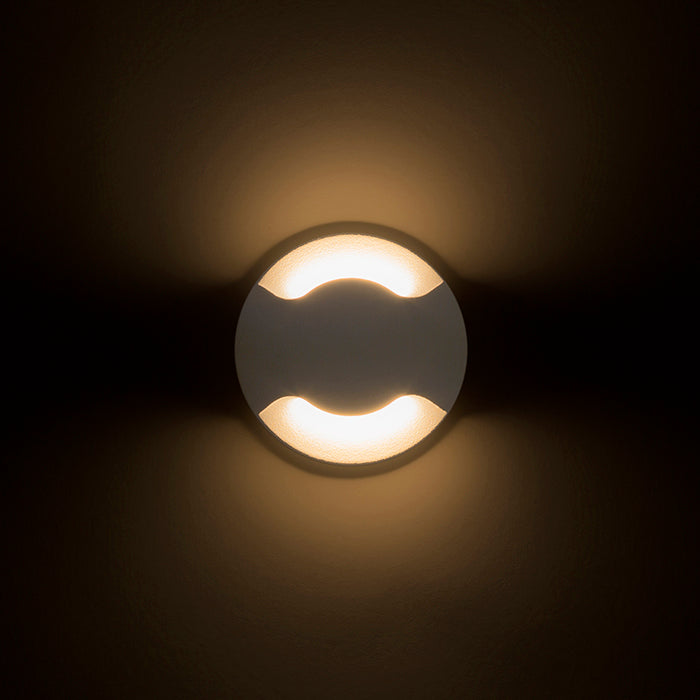 KICK II zápustná bílá 230V LED 3W IP54 3000K