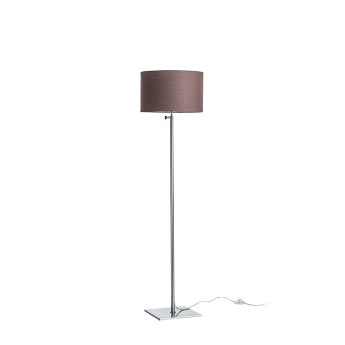 EDIKA stojanová hnědá matný nikl 230V LED E27 15W
