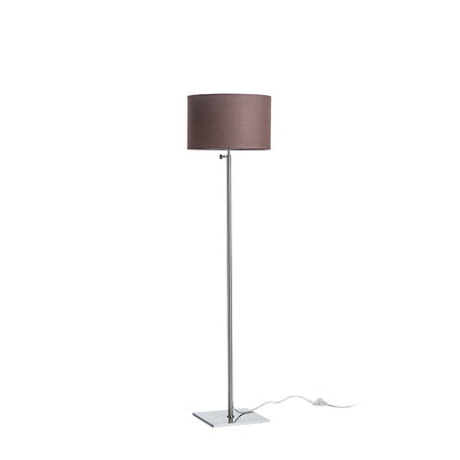 EDIKA stojanová hnědá matný nikl 230V LED E27 15W