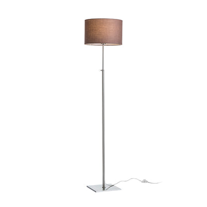 EDIKA stojanová hnědá matný nikl 230V LED E27 15W