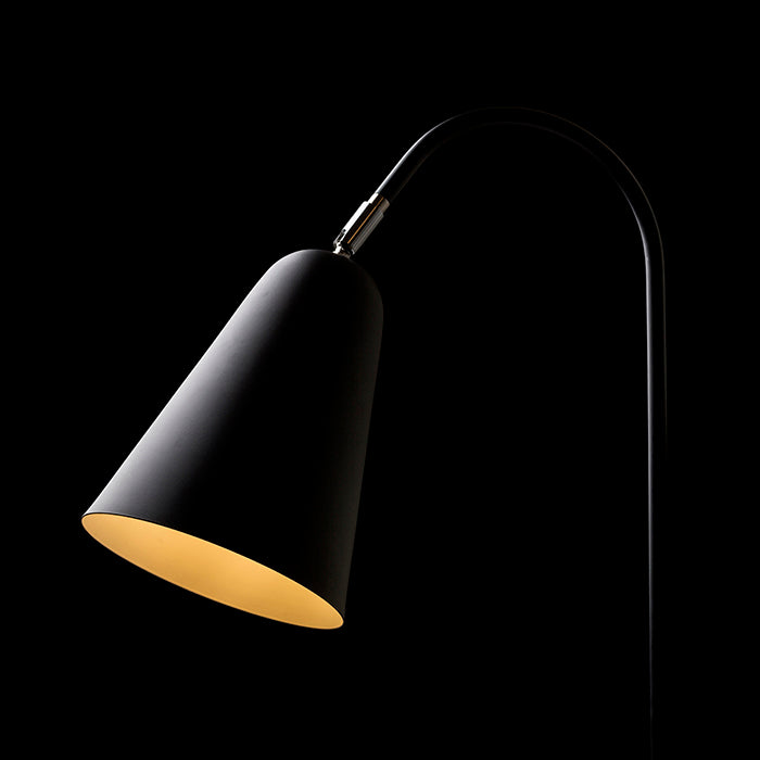 GARBO stolní černá chrom 230V LED E27 15W