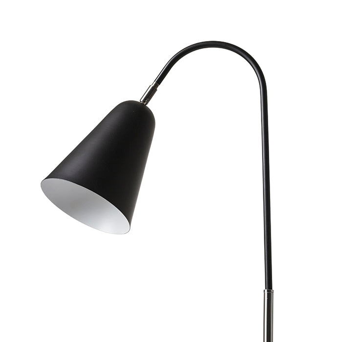 GARBO stolní černá chrom 230V LED E27 15W