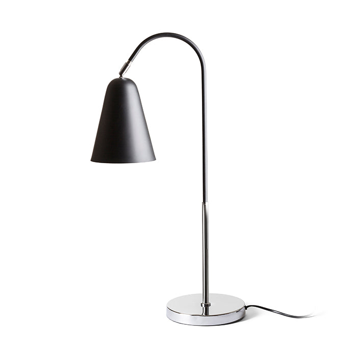 GARBO stolní černá chrom 230V LED E27 15W